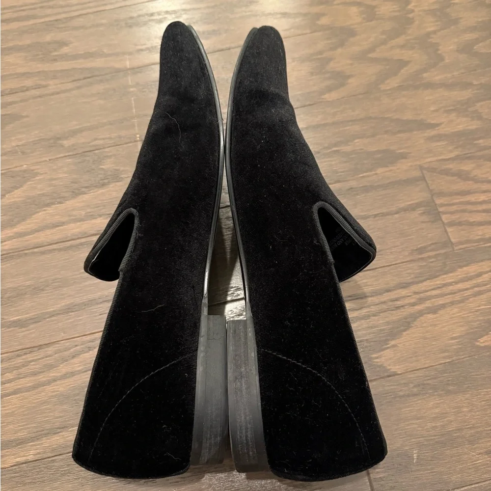 Steve Madden Men's Black Suede Slip-On Loafers